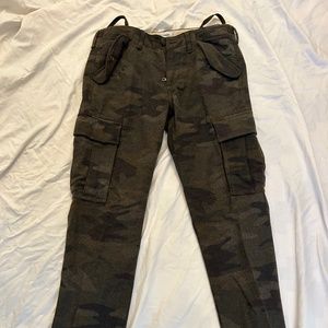 Gap x GQ 2012 Mark McNairy Camouflage Wool Cargo Pants 31x30